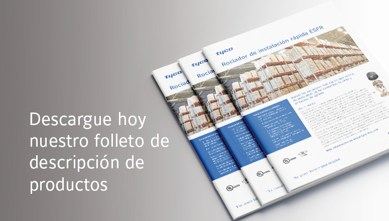Folleto del producto ESFR Rapid Install Sprinkler (RIS) 