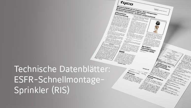 Technische Datenblätter