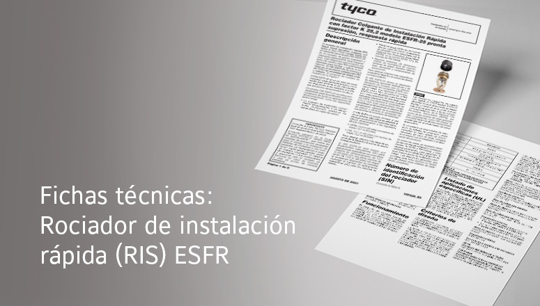 Hojas de datos técnicos