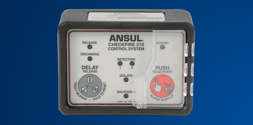 ANSUL® CHECKFIRE 210 Detection and Actuation System ANSUL® CHECKFIRE 210 Detection and Actuation System