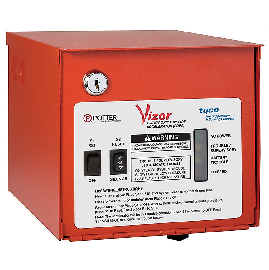 VIZOR Electronic Dry Pipe Accelerator VIZOR Electronic Dry Pipe Accelerator